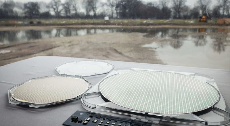 Grundsteinlegung für neue Chipfabrik des Konzerns Vishay