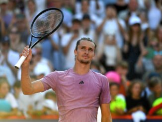 ALexander Zverev nach seinem Halbfinalsieg.