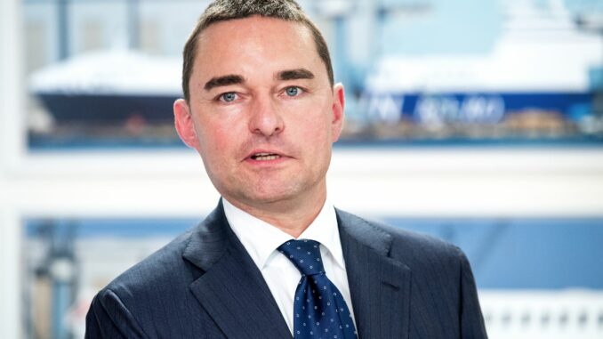 Lage der Werften Flensburger Schiffbau-Gesellschaft Schlechte Nachrichten für die Werft FSG von Lars WIndhorst. (Archivbild)