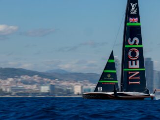 Steht im Finale des America's Cups: Die Segelcrew von «Britannia»