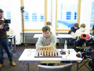 Magnus Carlsen saß am Wochenende zweimal für den FC St. Pauli am Brett.