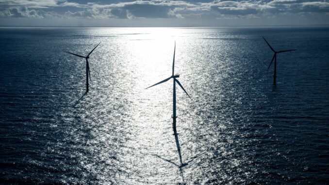 Windkraft auf See Mit Inbetriebnahme soll der Windpark Riffgrund 3 der bislang größte deutsche Offshore-Windpark werden. (Symbolbild)