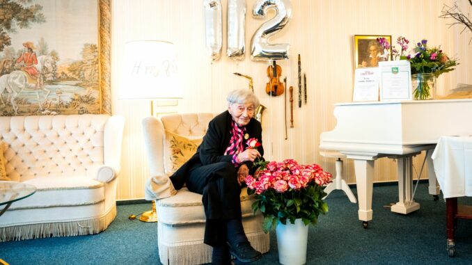 Gebürtige Hamburgerin wird 112 Jahre alt Ottilie Reimers feiert ihren 112. Geburtstag