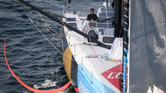 Vendée Globe Boris Herrmann segelt mit seiner Imoca-Yacht «Malizia - SeaExplorer».