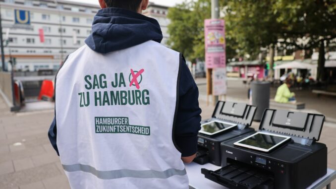 Initiative «Hamburger Zukunftsentscheid» In der Bürgerschaft zeichnet sich keine Mehrheit für die Forderung des «Hamburger Zukunftsentscheids» für schärfere Klimaschutzziele ab (Archivbild).