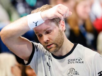 Petter Överby und der THW Kiel gewinnen beim Aufsteiger.