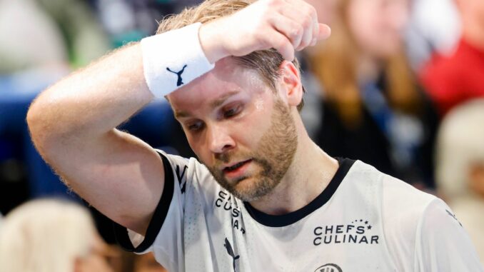 Petter Överby vom THW Kiel Petter Överby und der THW Kiel gewinnen beim Aufsteiger.