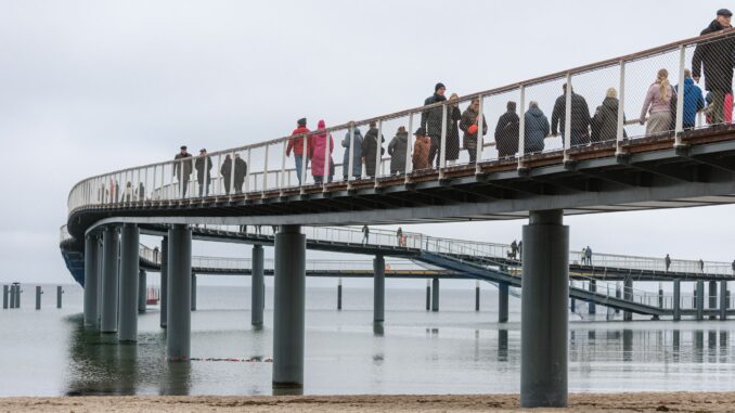 Wetter an Weihnachten im Norden In Schleswig-Holstein haben im Dezember 2024 so viele Gäste übernachtet wie seit mindestens 2019 nicht. (Archivbild)