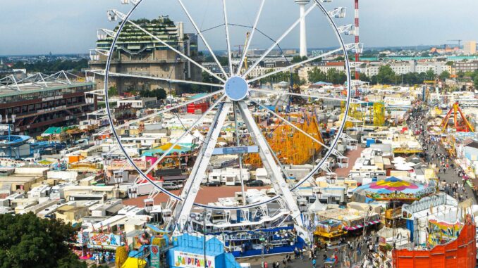 Hamburger Sommerdom Hamburg lockte 2024 mehr Gäste an als im Vorjahr. (Symbolbild)