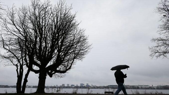 Wetter in Hamburg Der Winter in Hamburg war mild und wechselhaft.