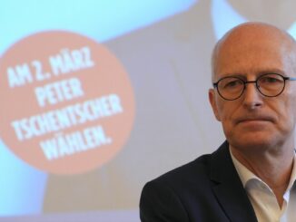 Peter Tschentscher möchte nach der Bürgerschaftswahl weiter mit den Grünen koalieren, wünscht sich aber eine stärkere SPD.