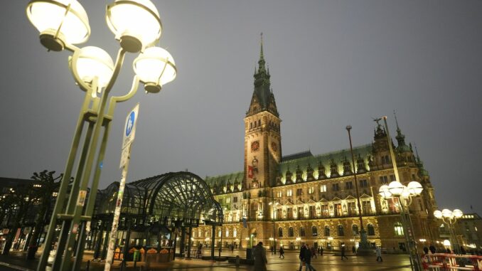 Sitzung der Hamburgischen Bürgerschaft Am Sonntag wird in Hamburg gewählt.