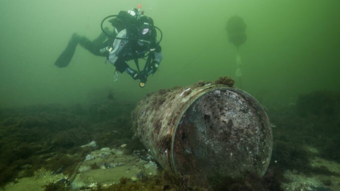 Munitionsaltlasten am Ostseegrund Über eine Millionen Tonnen Munitionsaltlasten liegen am Grund von Nord- und Ostsee. (Symbolbild)