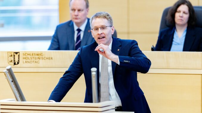 Daniel Günther Der Fachkräftemangel ist laut Daniel Günther eine riesengroße Aufgabe für den Arbeitsmarkt. (Archivbild)