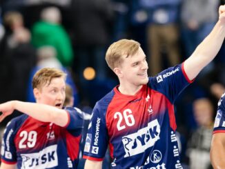 Flensburgs August Baskar Pedersen (hinten) wechselt nach Hannover.