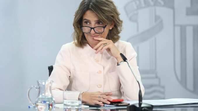 Teresa Ribera Die neue EU-Kommissarin für Wettbewerb und grünen Wandel, Teresa Ribera, ist Ehrengast des Hamburger Matthiae-Mahls. (Archivbild)