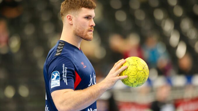 Johannes Golla von der SG Flensburg-Handewitt Johannes Golla und die SG Flensburg-Handewitt spielten gegen Fenix Toulouse unentschieden.