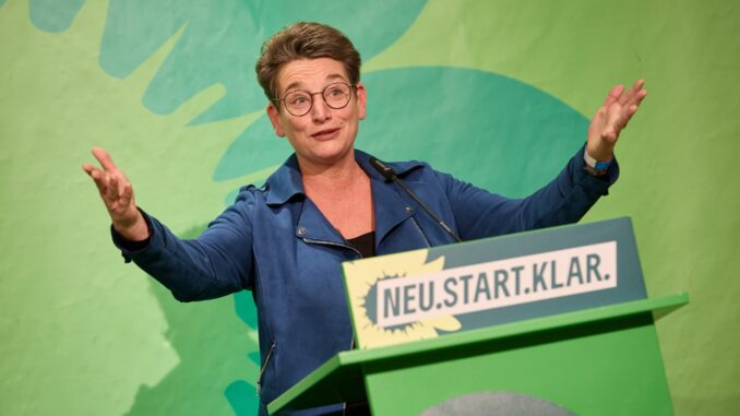 Landesparteitag der Nord-Grünen Grünen-Landeschefin Anke Erdmann will Schwarz-Rot keine Blankoschecks ausstellen. (Archivbild)