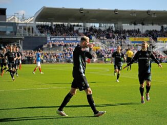 Marvin Ducksch jubelt nach seinem Tor zum 1:0.