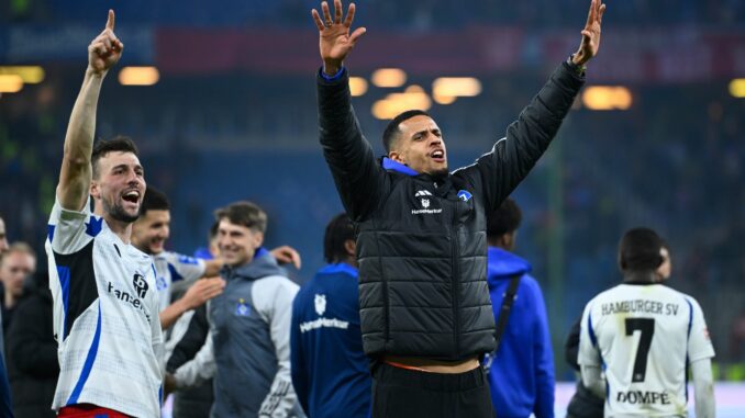 Robert Glatzel (M) Zuletzt als Zuschauer, nun wieder im Kader des HSV: Robert Glatzel (M) steht vor seinem Comeback.