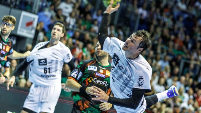 Domagoj Duvnjak von THW Kiel Domagoj Duvnjak feierte nach einer mehrwöchigen Verletzungspause sein Comeback.