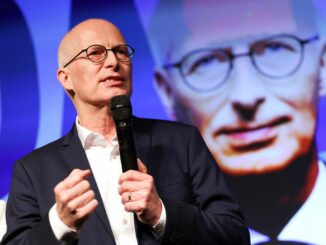 Peter Tschentscher bedankte sich für den engagierten Wahlkampf.