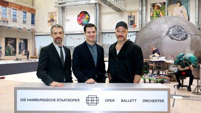 Hamburgische Staatsoper Mit dem Führungsteam Omer Meir Wellber, Demis Volpi und Tobias Kratzer beginnt eine neue Ära an der Hamburgischen Staatsoper.