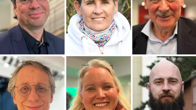Vorstellungsrunde zur Sylter Bürgermeisterwahl Diese Kandidatinnen und Kandidaten wollen Bürgermeister der Gemeinde Sylt werden.
