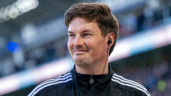 Merlin Polzin Freut sich auf ein besonderes Spiel: HSV-Trainer Merlin Polzin.