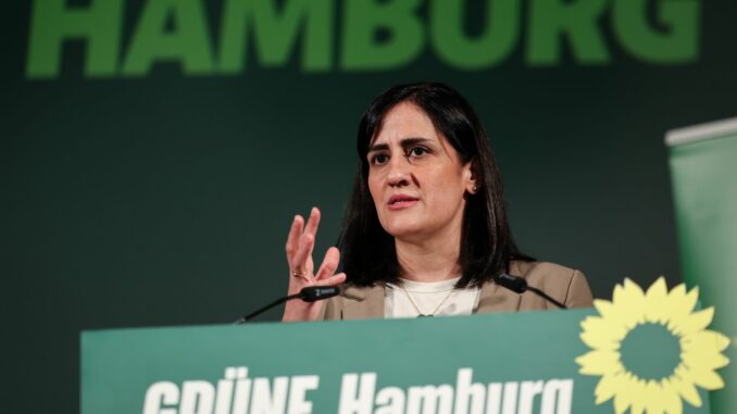 Landesmitgliederversammlung der Grünen Hamburg Blumenthal übte auch Kritik am Kanzlerkandidaten der Grünen, Robert Habeck.
