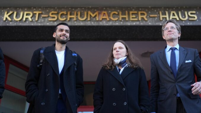 Sondierungsgespräche von SPD und Grünen in Hamburg Die Sondierungsgespräche von SPD und Grünen in Hamburg sind beendet.