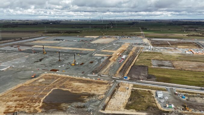 Baustelle Batteriehersteller Northvolt in Heide Was wird aus der geplanten Batteriefabrik in Schleswig-Holstein?