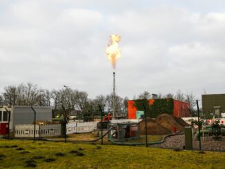Wegen Baumaßnahmen müssen rund 3.650 Kubikmeter Gas abgefackelt werden.