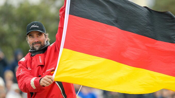 Boris Herrmann Die «Malizia - Explorer» von Weltumsegler Boris Herrmann ist die beste Hochseejacht 2024.