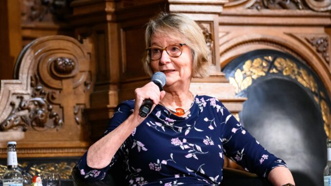 Übersee-Club Veranstaltung «Hamburger Ehrenbürger im Gespräch» Am 19. März 2025 wird Kirsten Boie 75 Jahre alt. (Archivbild)