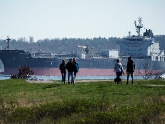 Geringerer Außenhandel in Schleswig-Holstein.