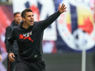 Bleibt im Abstiegskampf optimistisch: Holstein Kiels Trainer Marcel Rapp.