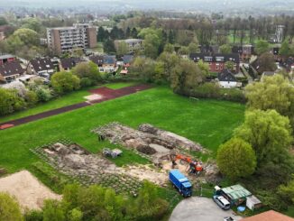Der 250 Kilogramm schwere Blindgänger war vor Ostern bei Sondierungsarbeiten gefunden worden.