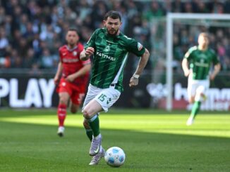Wird Werder Bremen verlassen: Stürmer Oliver Burke.