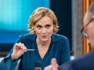 TV-Moderatorin Caren Miosga wird Botschafterin von Plan International Deutschland. (Archivbild)
