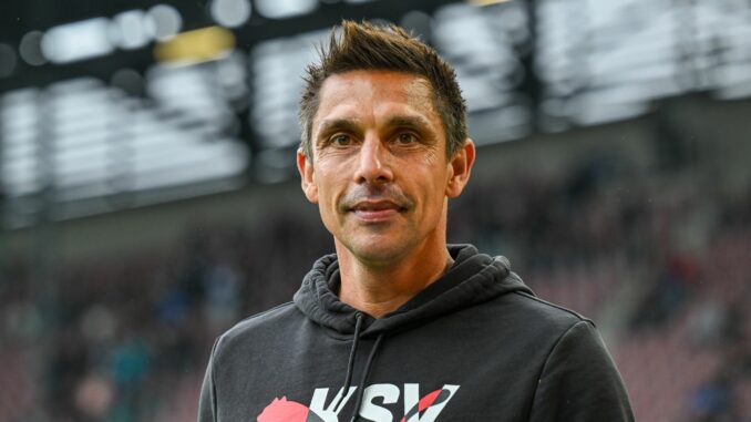 Marcel Rapp Kiels Trainer Marcel Rapp spürt im Saisonendspurt keinen Druck.
