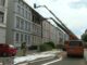 Dramatische Szenen haben sich vor und in diesem Haus abgespielt: Eine Frau sprang in die Tiefe, ein Mensch starb in den Flammen.