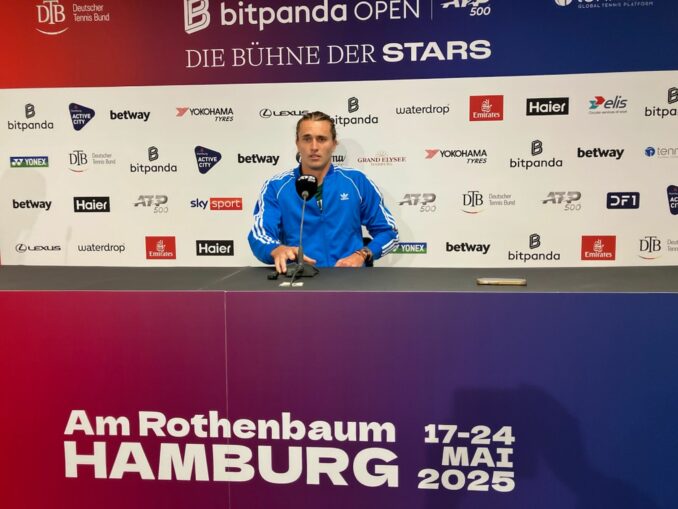 Alexander Zverev schlägt ab Montag in seiner Heimatstadt Hamburg auf.
