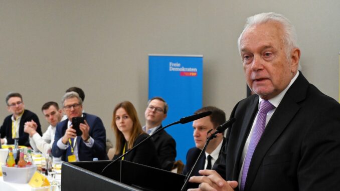Landesparteitag FDP in Neumünster Er will es wieder wissen: Wolfgang Kubicki will noch einmal als Parteivize kandidieren. (Archivbild)