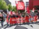 Nach DGB-Angaben gingen in Hamburg zum Tag der Arbeit 9.000 Menschen auf die Straße.