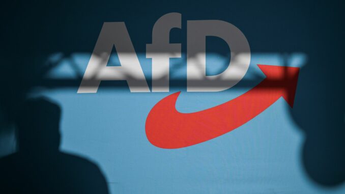 AfD Parteilogo Kommt nun ein AfD-Verbotsfahren? (Symbolbild)