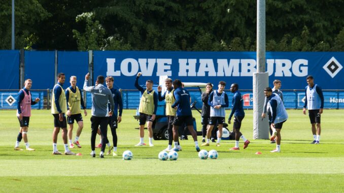Training Hamburger SV Die HSV-Spieler beim Training.