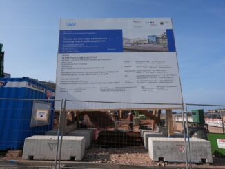 Beim Bau des Bluehouses gibt es immer wieder Verzögerungen (Archivbild).