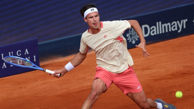 Tennis: ATP-Tour - München Bei Hamburg Open dabei: Der deutsche Tennis-Profi Daniel Altmaier.