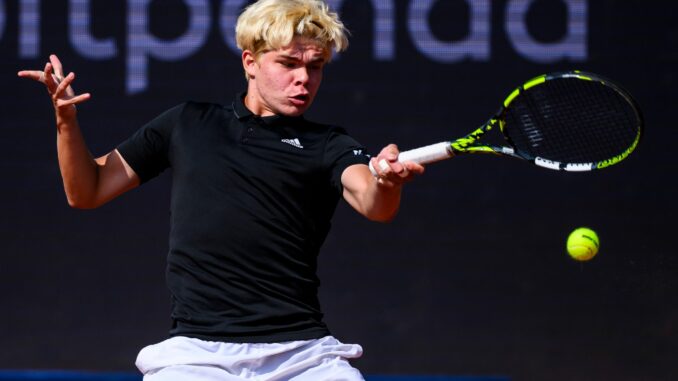 Diego Dedura Das deutsche Tennis-Talent Diego Dedura.